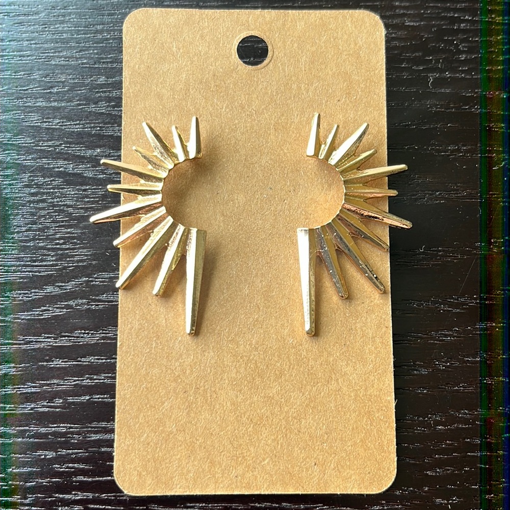 Boutique Art Deco Style Stud Earrings